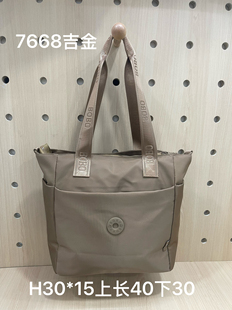 博卜7668进口机车磨砂料多隔层水杯位电脑插袋托特包耐磨防泼水