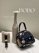 博卜1052&1058女单肩斜挎手提包韩版 大胃王女包多隔层包防水 时尚
