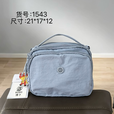 博卜泡芙1543高颜值相机包轻便时尚单肩斜挎防水多层次出行小挎包