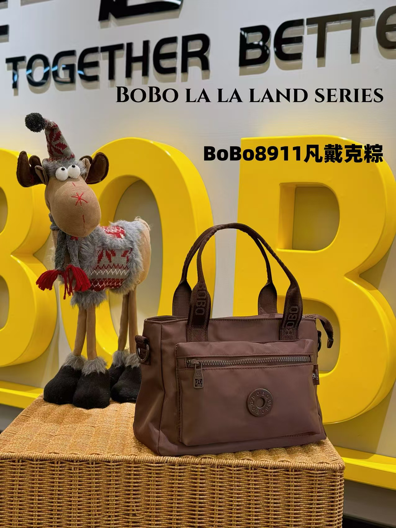 博卜 8911大号多口袋手提菜篮托特包牛津布包单肩斜挎包爱乐之城,箱包皮具/热销女包/男包,通用款女包,淘宝优惠券,粉丝福利购,淘宝优惠卷