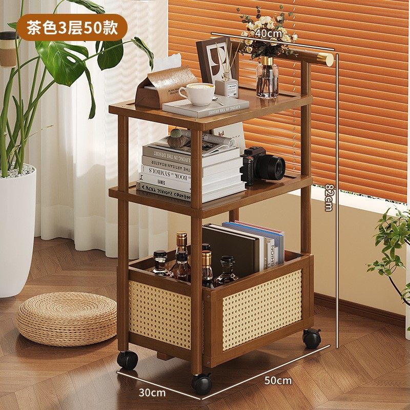 沙发边几可移动多层简易茶几家用客厅小推车卧室床头置物架子EC04,住宅家具,移动边几/推车,淘宝优惠券,粉丝福利购,淘宝优惠卷