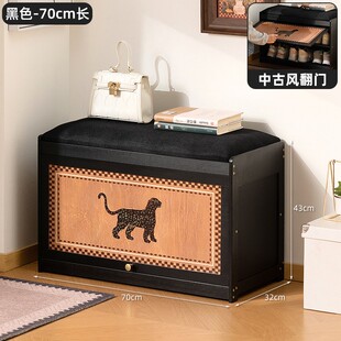门口换鞋凳家用入户玄关鞋凳穿鞋凳子沙发凳可坐鞋柜一体高级EC90