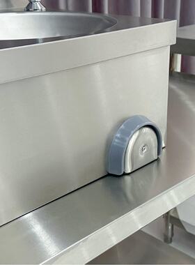 商用不锈钢膝盖操作水槽，用于厨房和实验室专用特厚一体G422