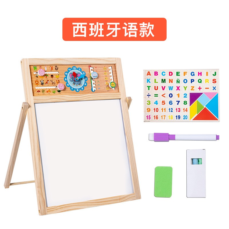 新款儿童彩色白板笔水性8色大容量可擦写学生绘画磁性记号笔AC05