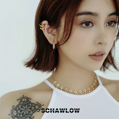 【SCHAWLOW肖洛】镶钻精致小众高级感耳环轻奢气质个性百搭耳饰女