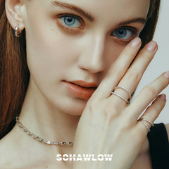 【SCHAWLOW肖洛】新款轻奢高级感开口戒指两件套时尚个性潮冷淡风