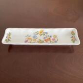 AYNSLEY 项链碟餐具笔盘 村舍花园首饰盘 安兹丽 Cottage Garden