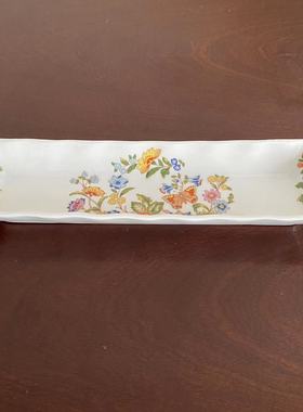 AYNSLEY 安兹丽 Cottage Garden 村舍花园首饰盘 项链碟餐具笔盘