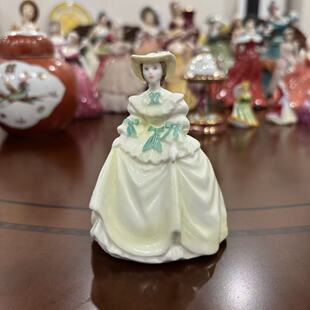 COALPORT 科尔波特 1995年 英国限量收藏 摆件小瓷偶 美女瓷娃娃