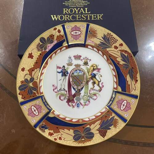 Royal Worcester皇家伍斯特 2004年纳尔逊勋爵周年纪念原盒收藏盘