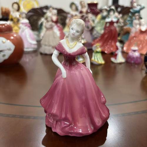COALPORT 科尔波特 英国限量收藏 1994年贵妇美人瓷偶 手绘瓷娃娃