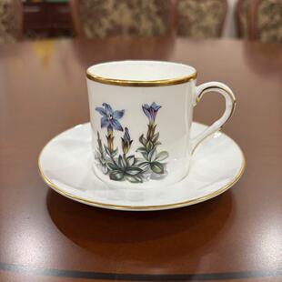 Royal Worcester 皇家伍斯特 英国 60年代中古收藏骨瓷浓缩咖啡杯