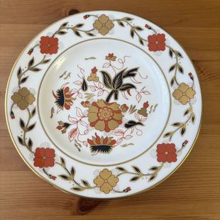 Royal Crown Derby 皇家皇冠德比 1983年产 伊万里满花手绘收藏盘