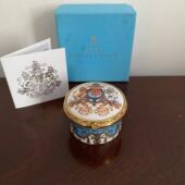 2002 Collection 英国皇家收藏女王金禧珐琅纪念首饰盒 Royal The