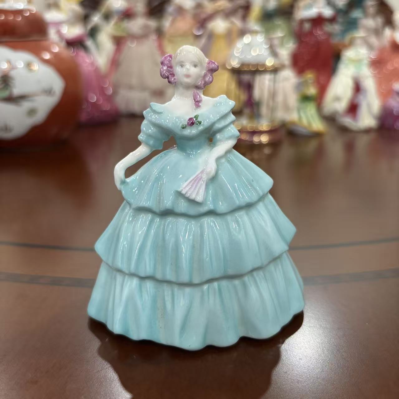 COALPORT 科尔波特 1995年 英国限量收藏 Hannah 汉娜小摆件瓷偶