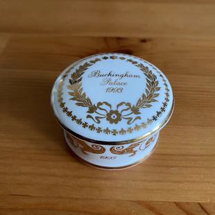 Buckingham Palace 英国白金汉 1993年限量首饰盒 纪念装饰瓷罐