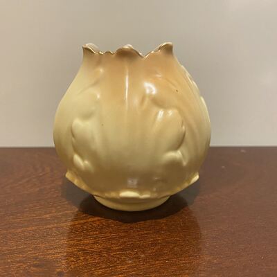 Locke & Co Shrub Hill Worcester 1902-1914年古董纹饰象牙瓷瓶