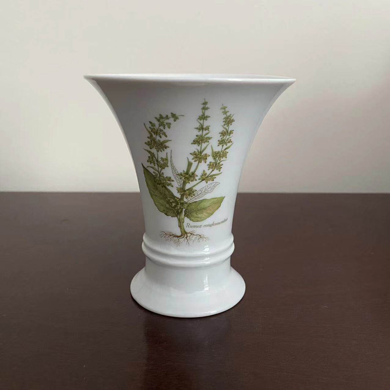 FURSTENBERG 弗斯滕伯格 德国中古瓷器装饰花瓶 玄关摆件收藏瓷瓶