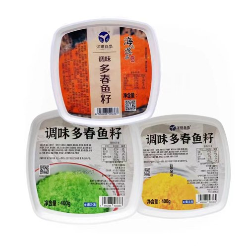 洋琪调味多春鱼子日料即食400g