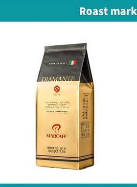 【特价26年4月到期】MARCAFE金标咖啡豆1KG意式浓缩中烘拼配