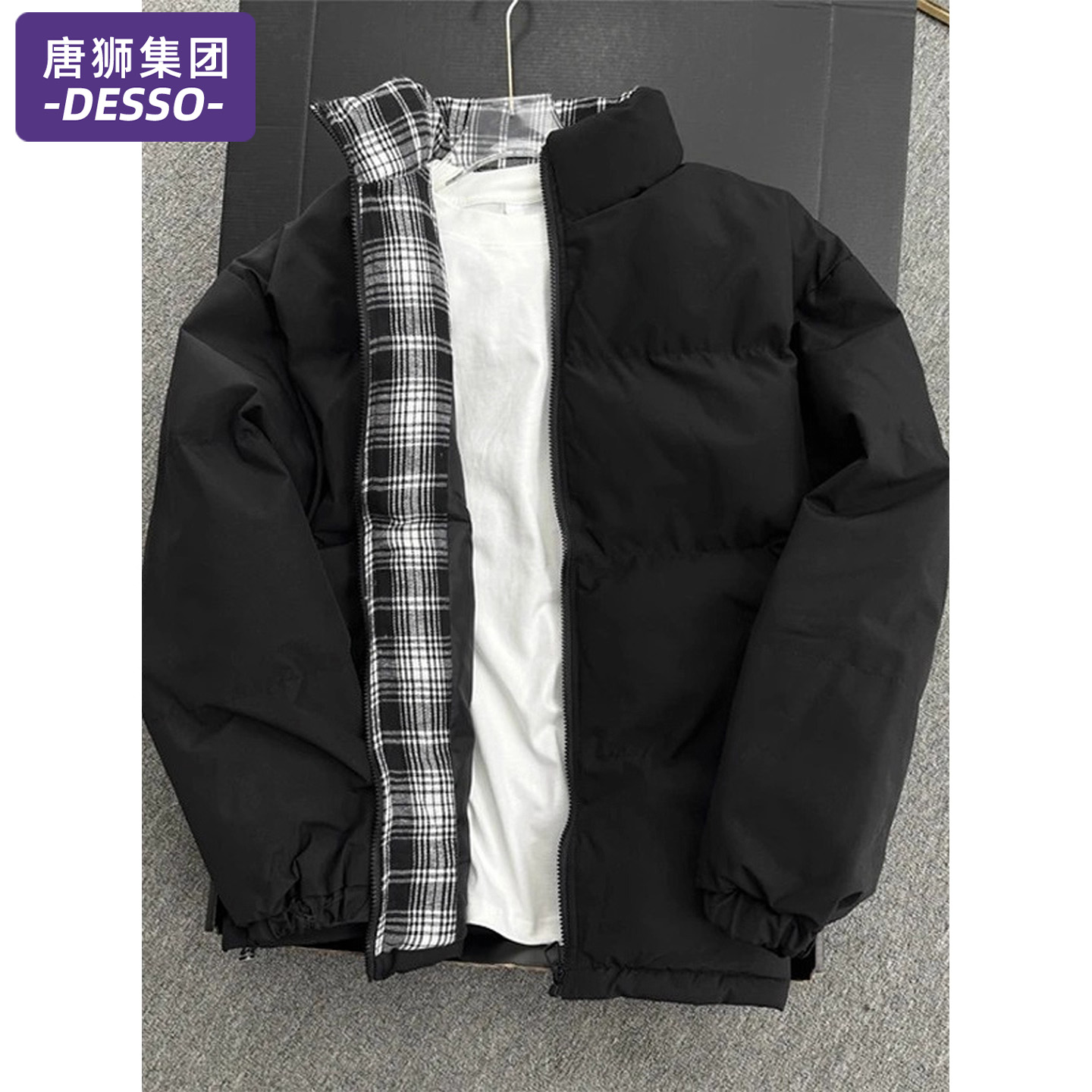 唐狮集团美式晋江棉服男款冬季
