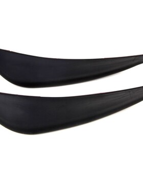 EUROTYPER车用防撞片鲨鱼眉海豚车身条防碰片黑色90170BK