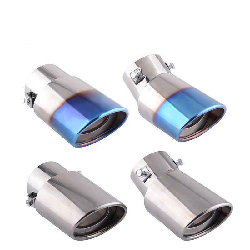 单管改装弯款大口径汽车尾喉不锈钢尾喉尾气罩排气管改装专用尾喉