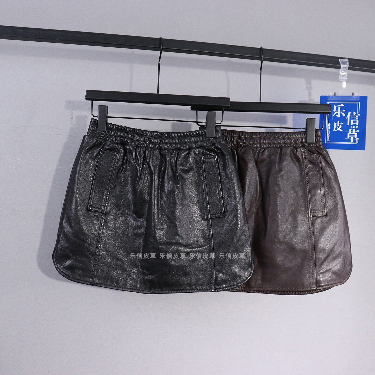 真皮新款皮裙女款绵羊皮时尚百搭宽松显瘦气质短款皮裙百搭半身裙