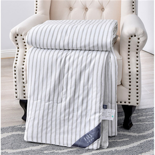 杉杉家纺色织棉花被QFS-12026纯棉印花被子QFS-16632保险礼品定制