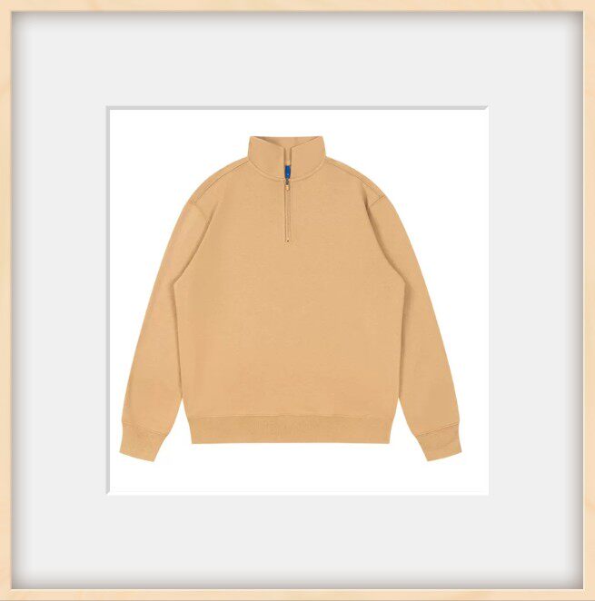 B2023秋冬加绒男士卫衣圆领刺绣宽松百搭套头衫ins情侣款外套上衣