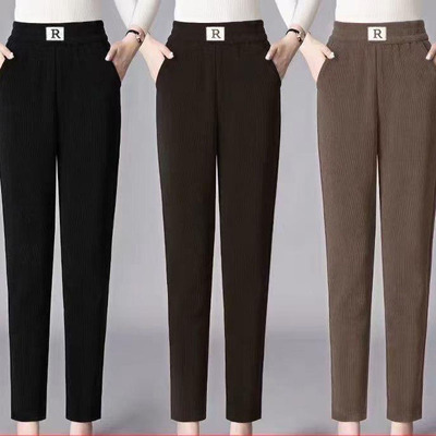 恒源祥官方正品秋季女中年妈妈装时尚休闲百搭修身显瘦纯色宽松加