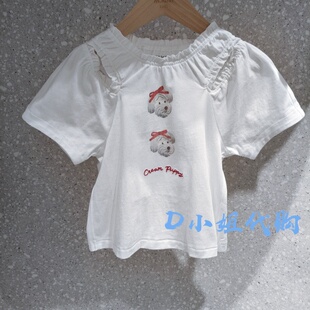 126326105T Mlatin马拉丁2026夏装新款女童休闲短袖T恤 299