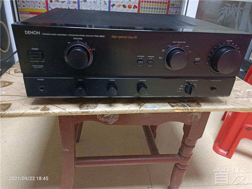 二手纯功放机发烧HIFI音响 天龙PMA-980R 日本进口甲类大功率8管.
