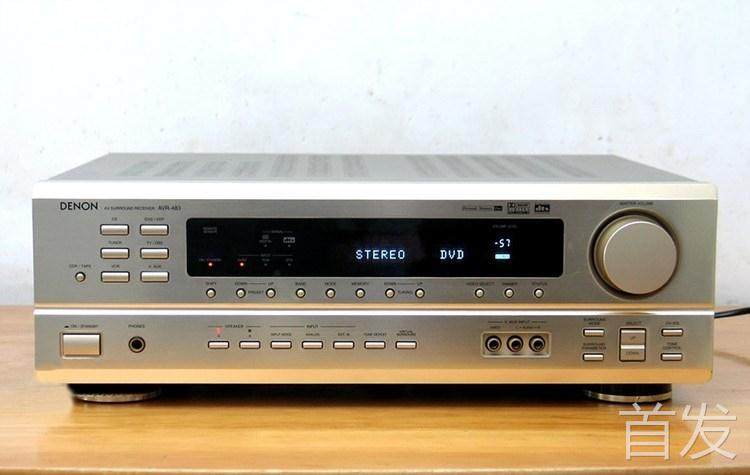 天龙AVR-483 AV功放机光纤同轴5.1家庭影院AVR 484 赠送遥控器..