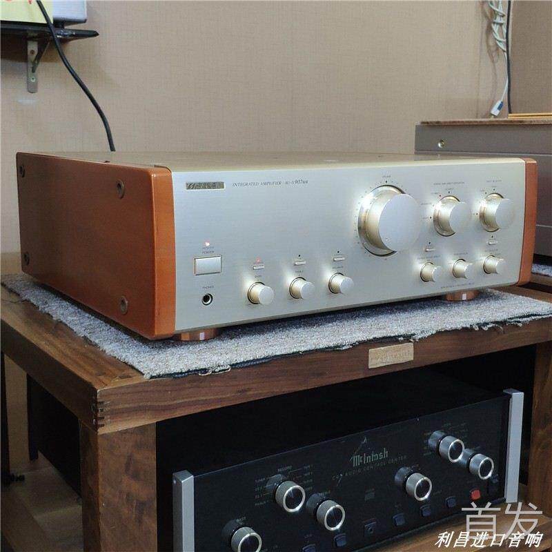 山水AU-a907MR 功放机 原装进口二手发烧山水907mr功放合并式音响