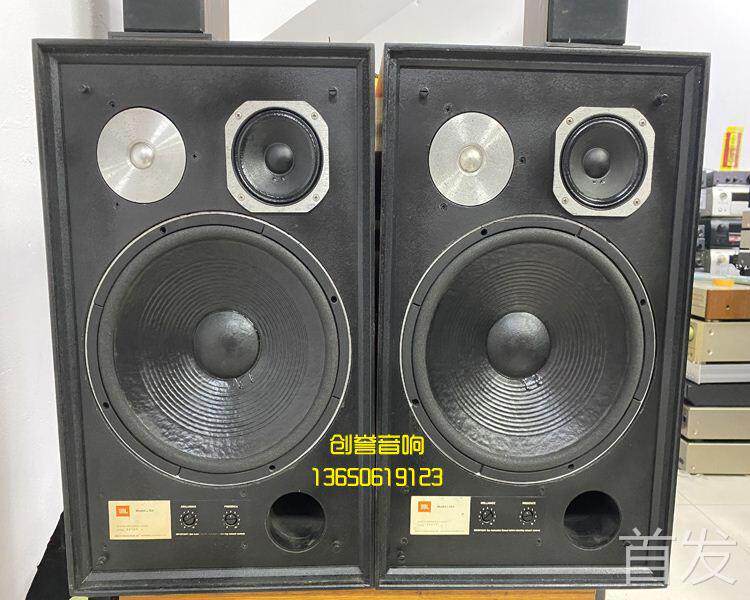 二手进口音响 JBL L166 美国生产HIFI12寸低音监听发烧书架音箱..
