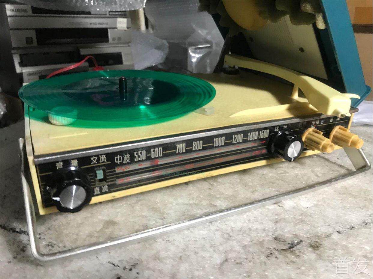 葵花牌CD－2A型晶体管电唱机7管3波段收音机老货老物件 收藏佳品.