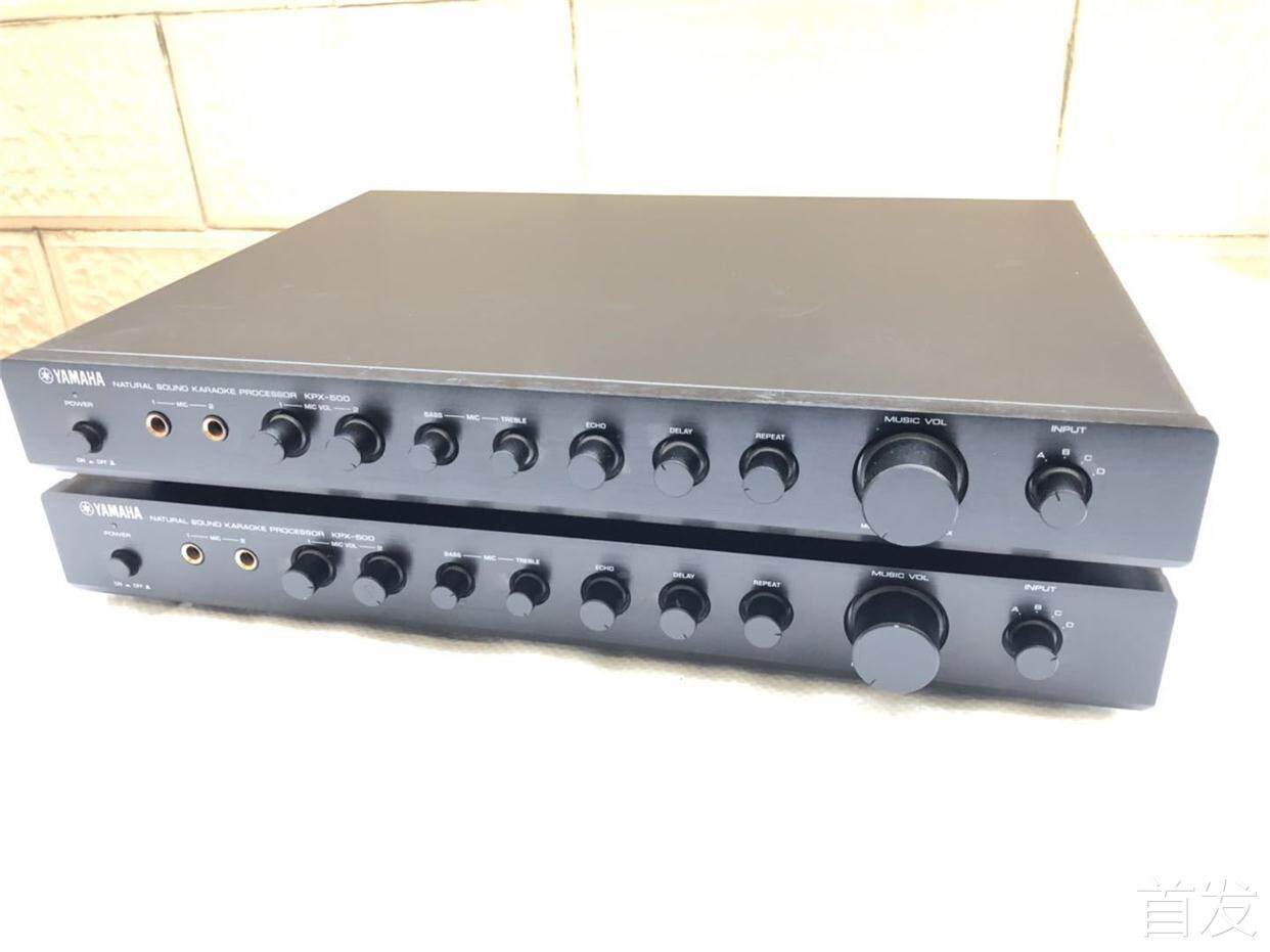 二手原装雅马哈KPX500发烧混响器 前级 卡拉ok混响器..