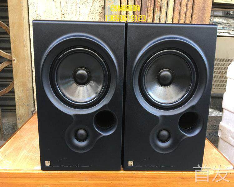 二手进口音响 KEF coda7SE 比利时生产红色监听发烧胆机指定音箱.