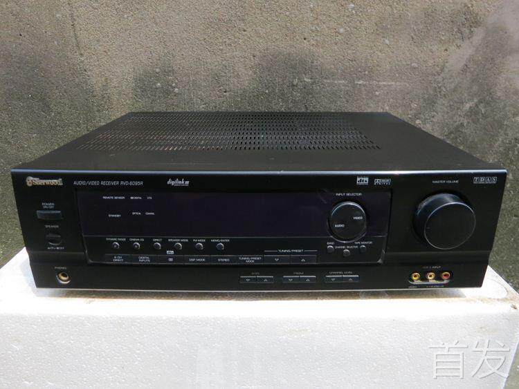 进口原装狮龙 rvd-6095 家庭影院功放机同轴光纤dts杜比解码5.1.
