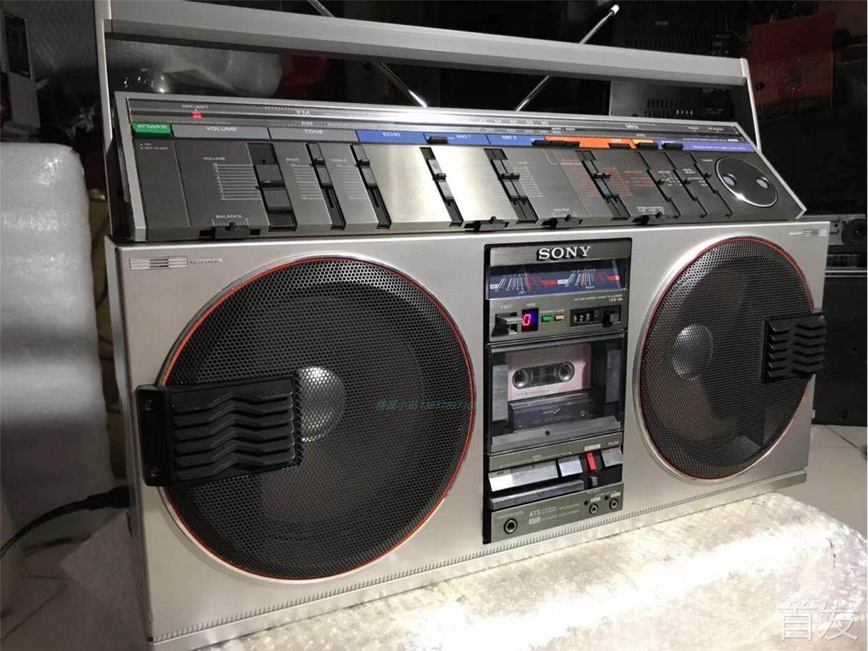 日本原装Sony/索尼CFS-99高档收录音机，功能全好、成色新，难得.