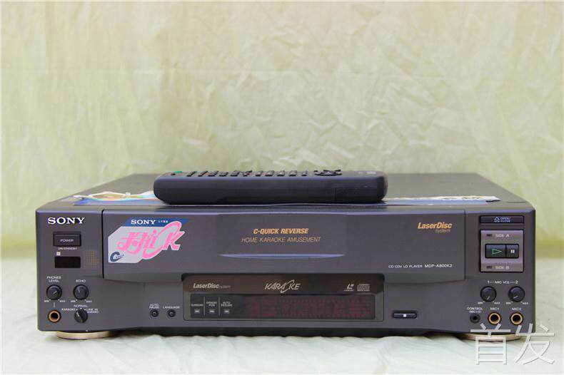 原装日产SONY/索尼 MDP-A800K2 自动翻碟.原装遥控 CD.LD影碟机..