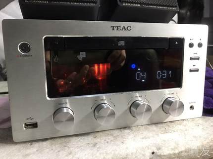 日本原装TEAC第一音响，胆石合并功放，CD，蓝牙、U盘收音机全好.