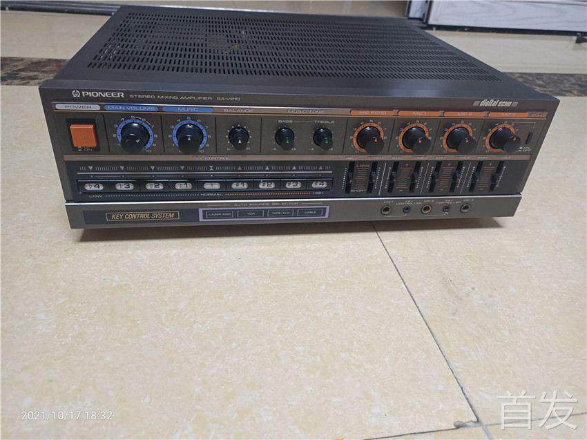二手功放机发烧进口 先锋SA-V210 家庭卡拉OK功放HIFI音乐K歌之王
