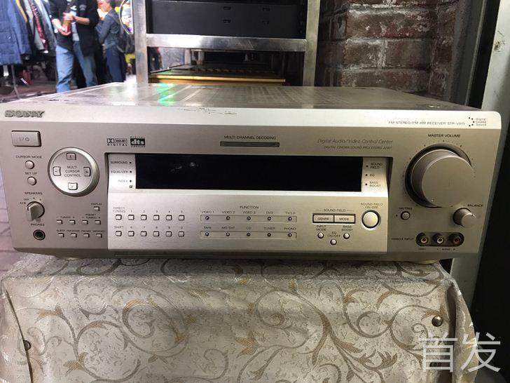 二手原装Sony索尼 STR-V919 功放机DTS双解码5.1家庭影院AV功放机