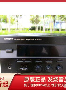 黑色款式二手雅马哈HTR 5230功放带光纤同轴数字接口5.1声道HiFi.