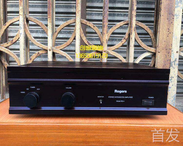 二手进口音响Rogers乐爵士RS-4 发烧功放HIFI纯功放《220V》..