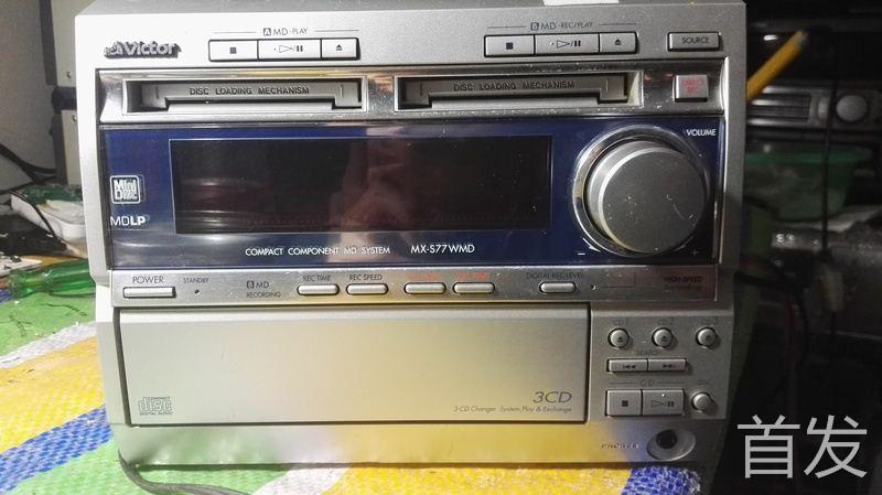 原装二手VICTOR,胜利（狗头）三CD双MD机，稀缺机型，功能正常。.