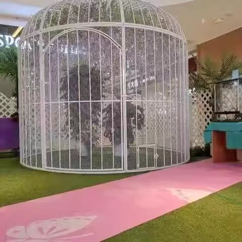 户外大型超大孔雀养鸟笼
