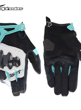 a星夏季女士骑行手套SMX-R通风防摔机车手套摩托车手套摩托手套